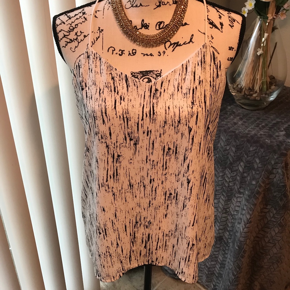 EXPRESS Halter Top Keyhole Cut-Out (Back)